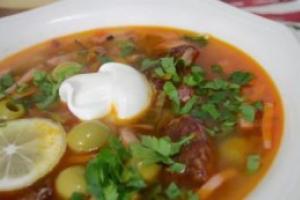 Солянка: особенности национальной кухни Суп солянка происхождение